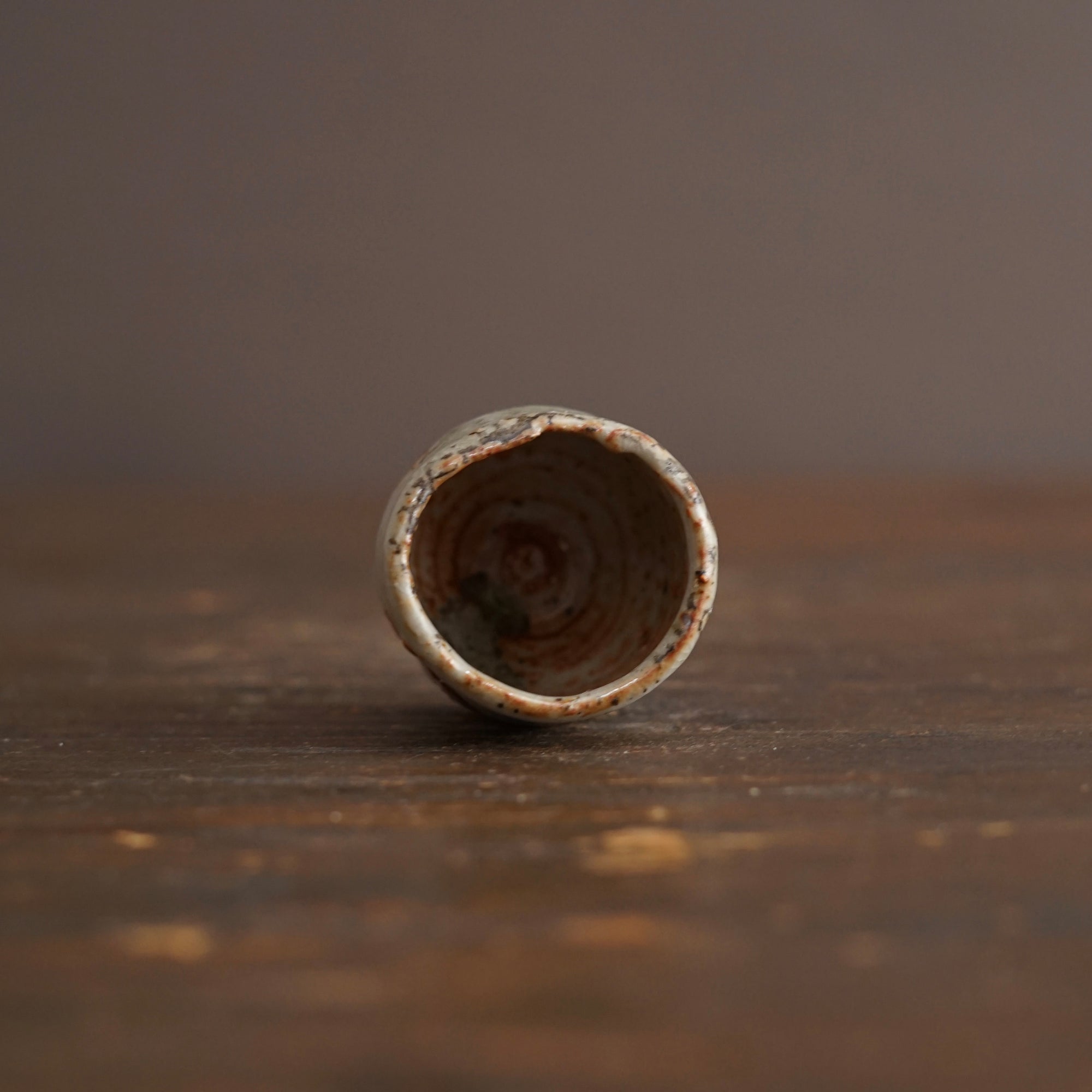 Wood Fired GUINOMI Sake Cup #FQ768B