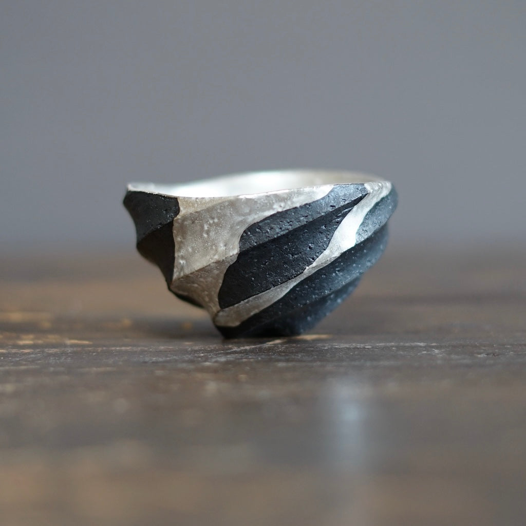 Twisted Silver Guinomi Sake Cup #OMT42B