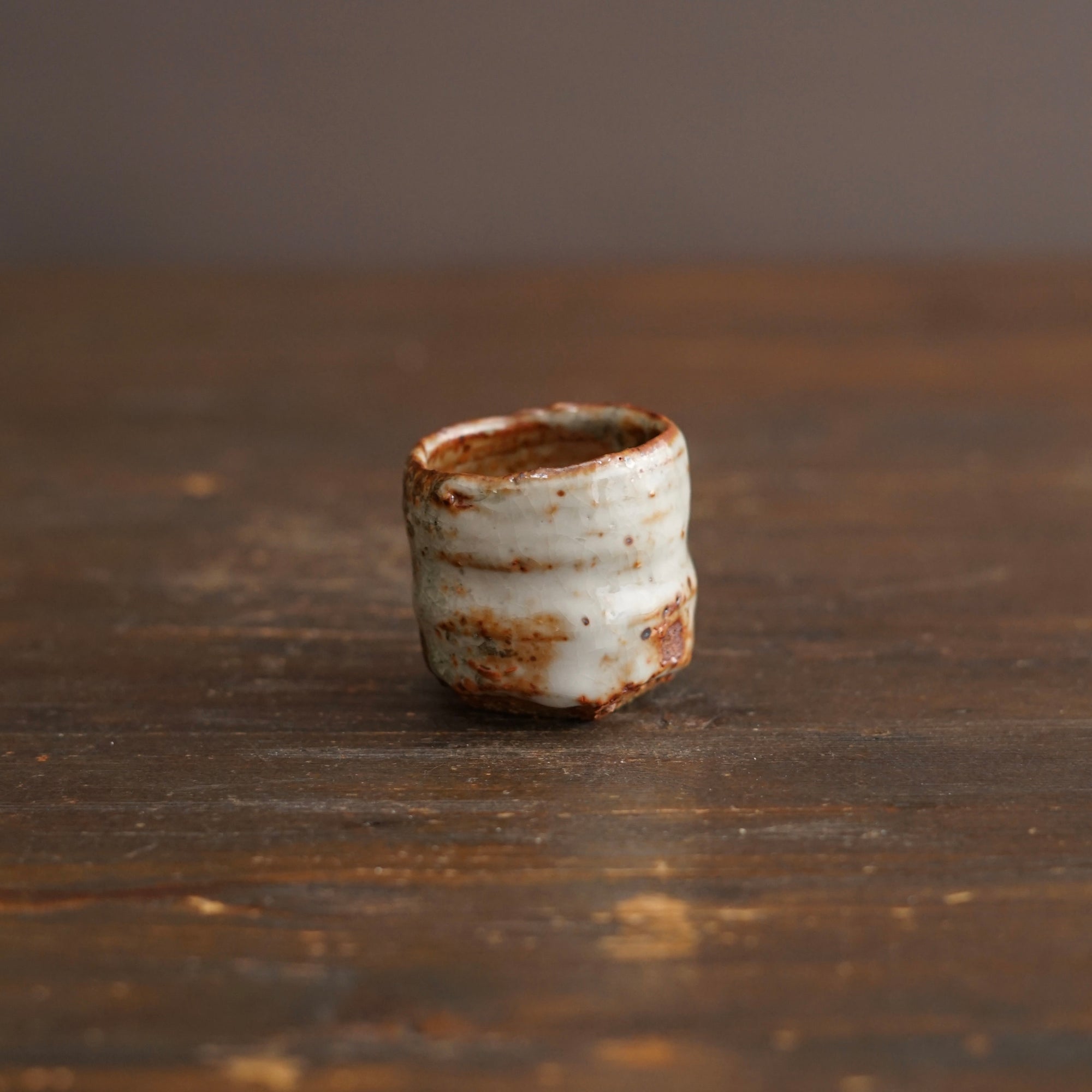 Wood Fired GUINOMI Sake Cup #FQ768C