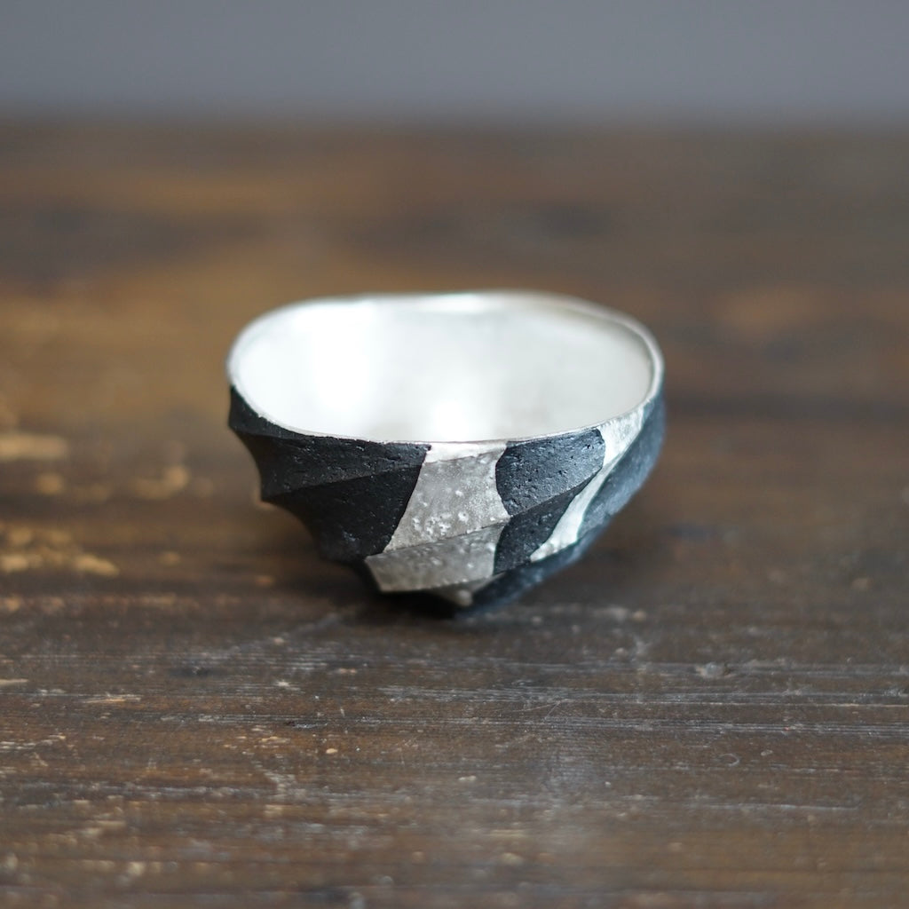 Twisted Silver Guinomi Sake Cup #OMT42B