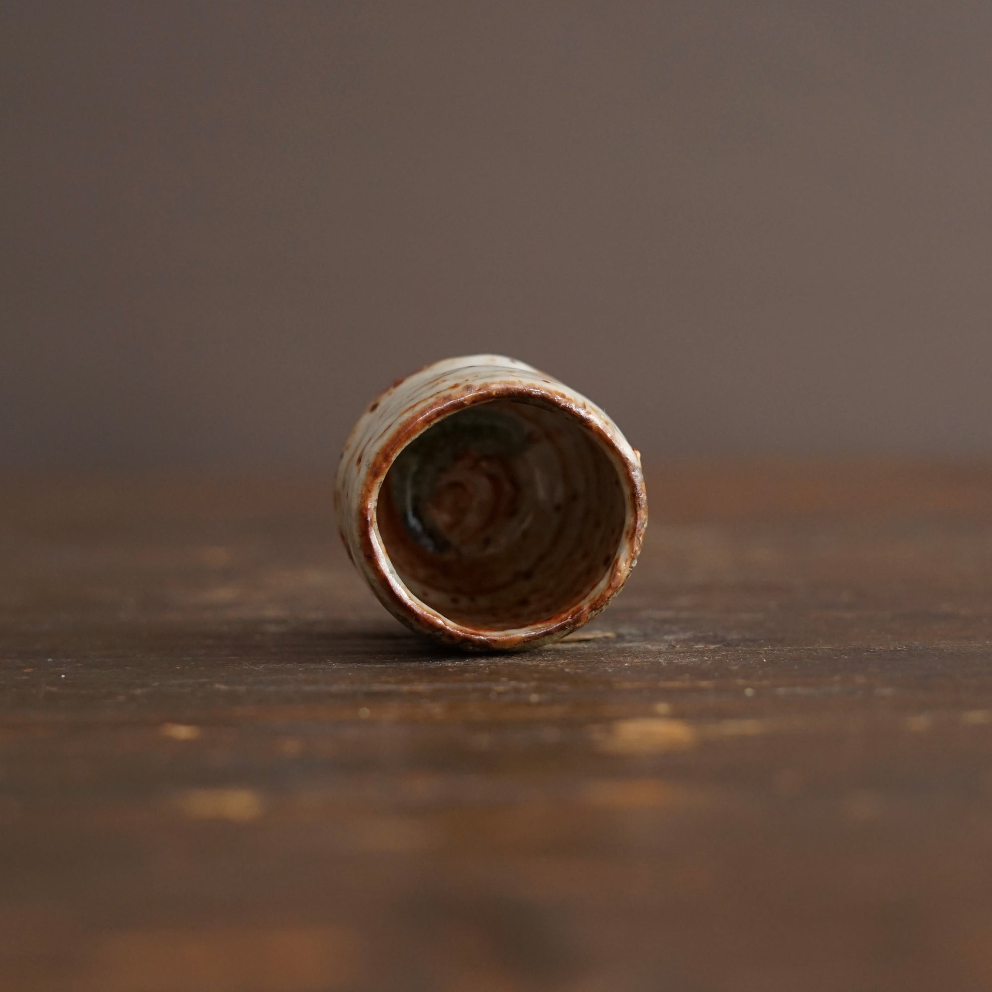 Wood Fired GUINOMI Sake Cup #FQ768C