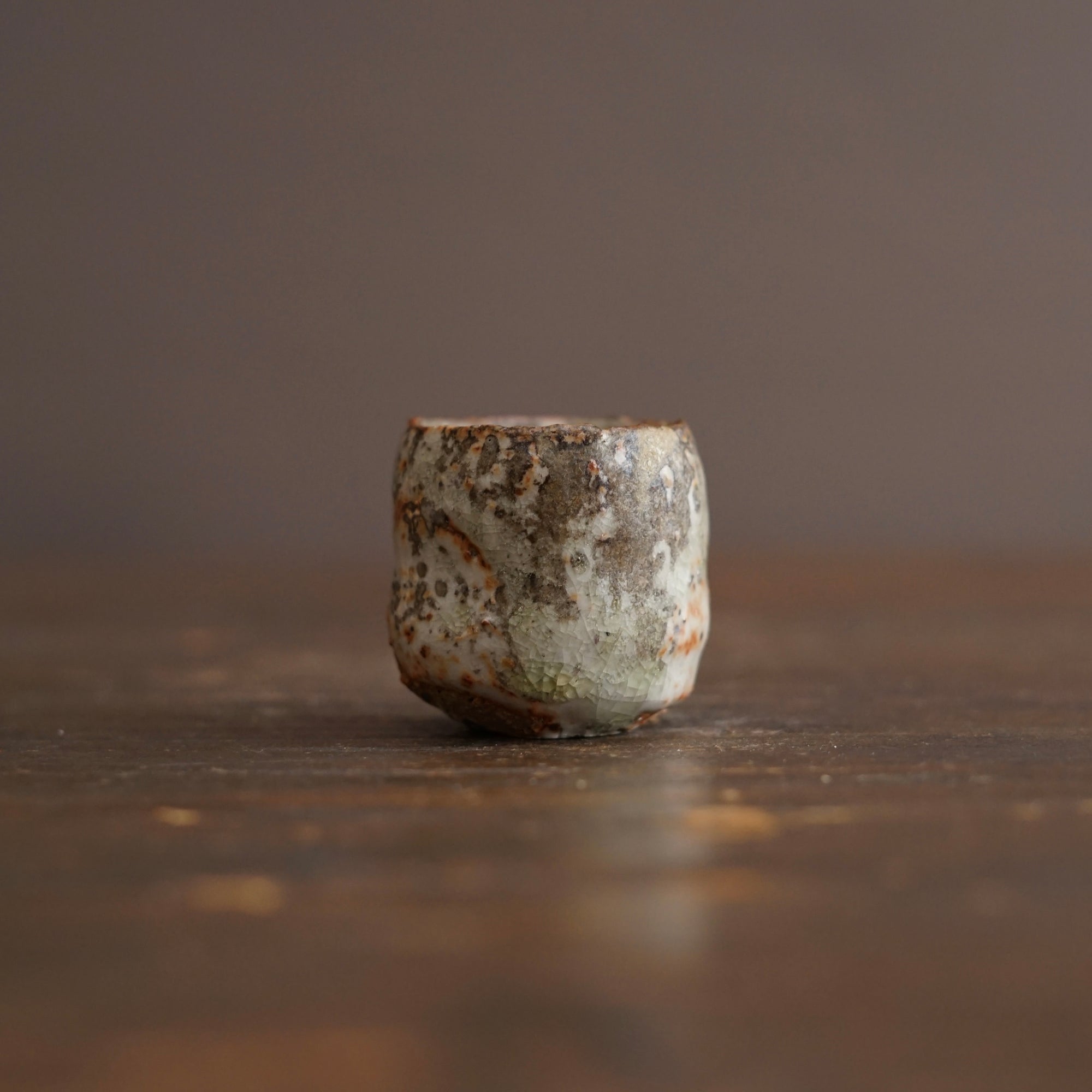 Wood Fired GUINOMI Sake Cup #FQ768E