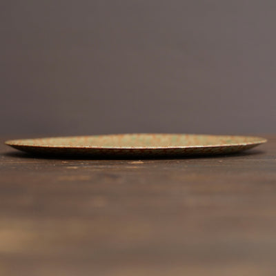 Autumn Dots Oval Plate #LK929A