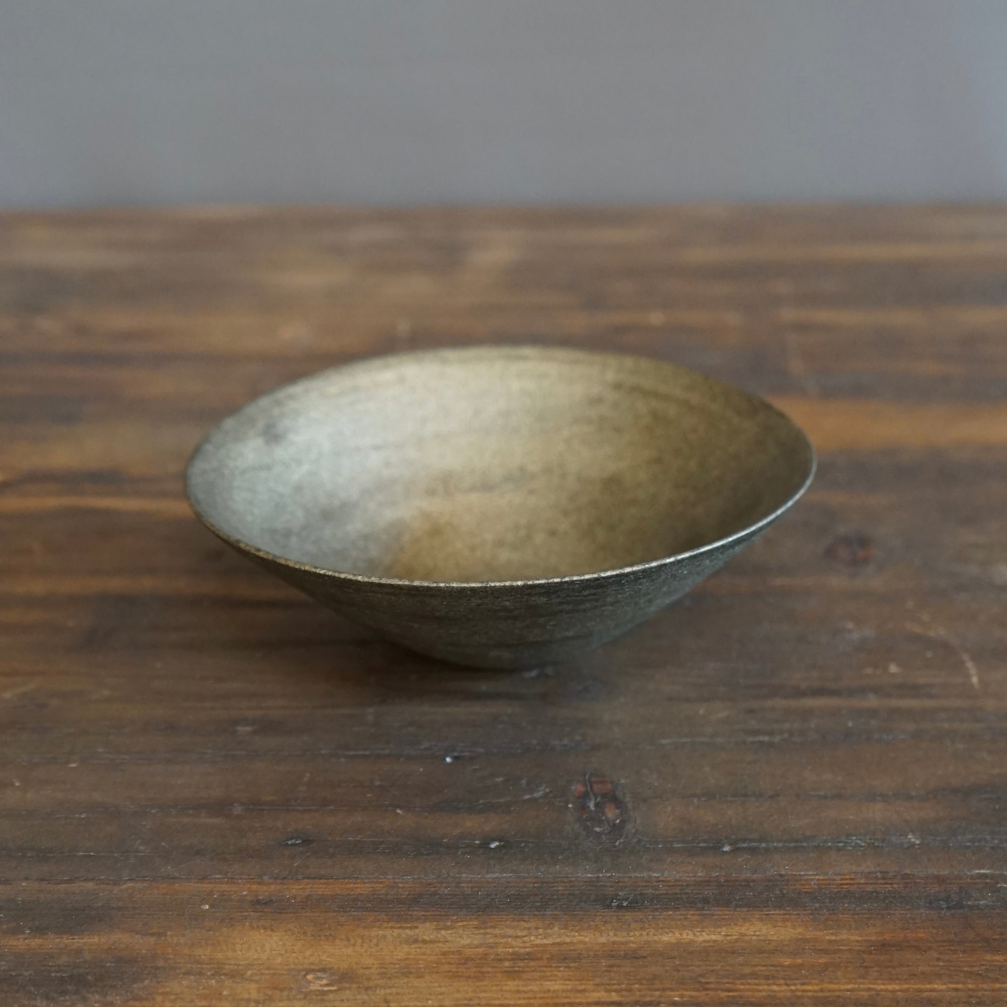 Pewter Coated Dessert Bowl #K04E