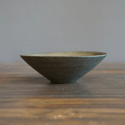 Pewter Coated Dessert Bowl #K04D