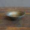 Pewter Coated Rimmed Dessert Bowl #K03C