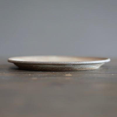 Brown Dinner plate #AK53