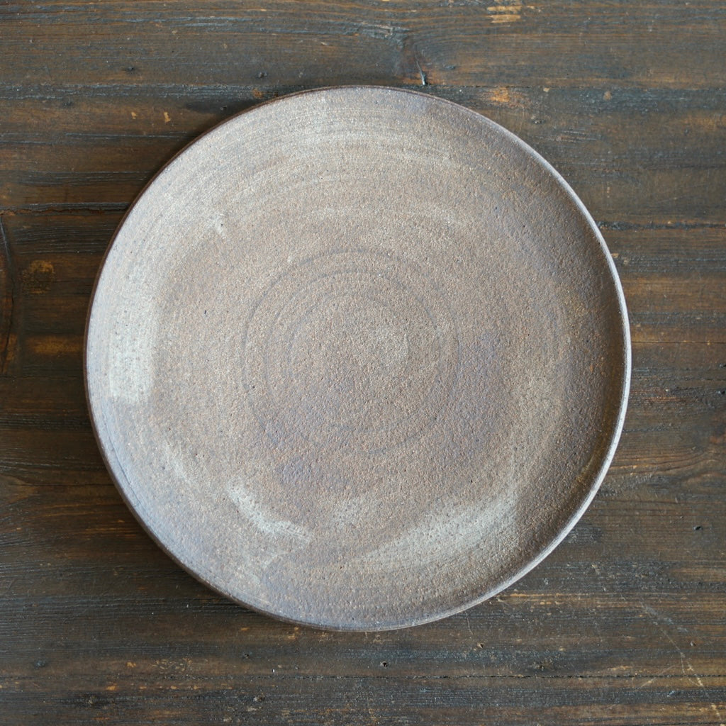 Brown Dinner plate #AK53