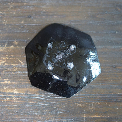 Silver Hexagonal Plate #HT480F
