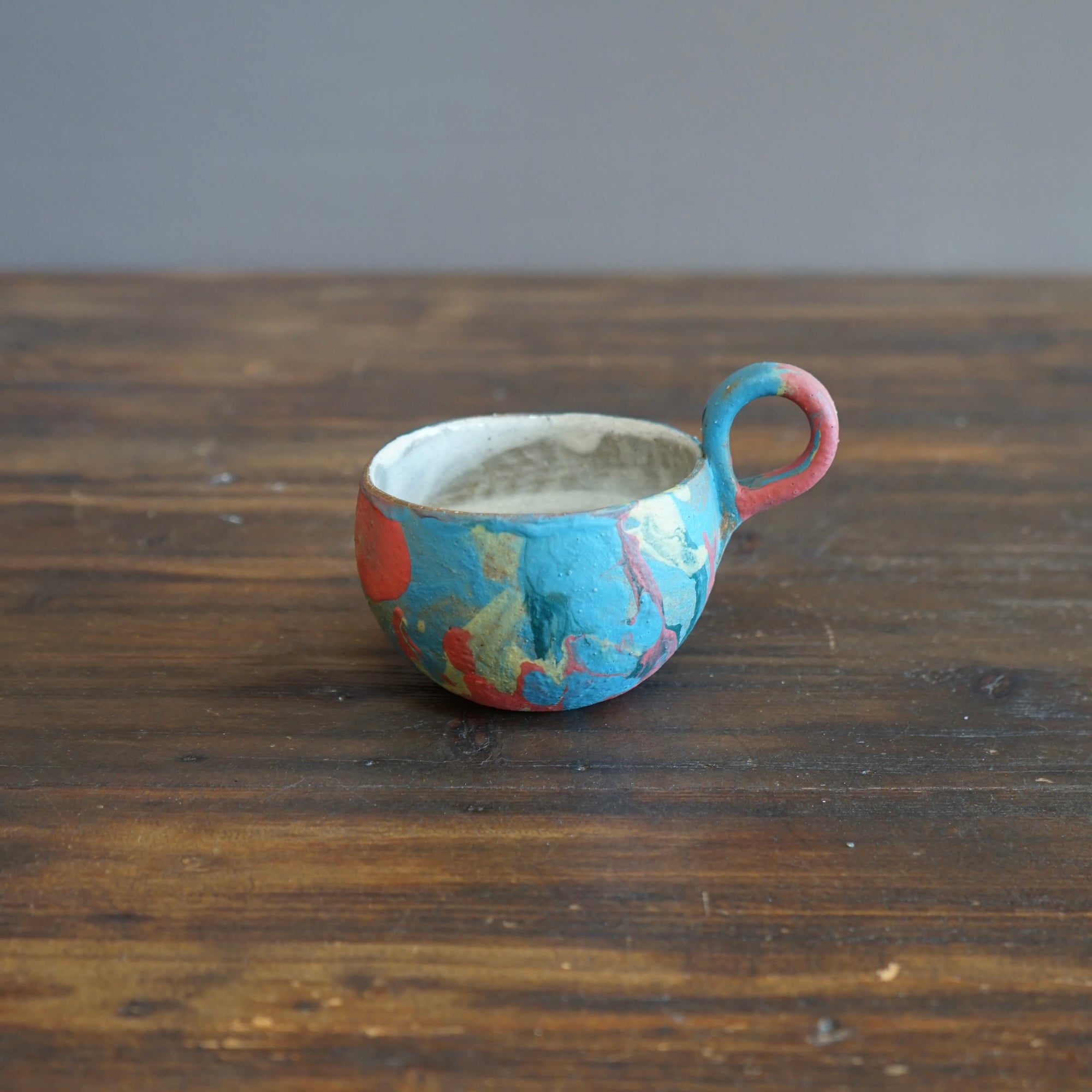 Blue Skies Round Mug #HT413E