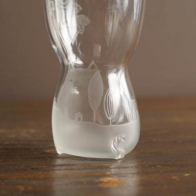 'Dog Walking' Tall Tumbler #UR8