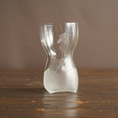 'Cat Walking' Tall Tumbler #UR9
