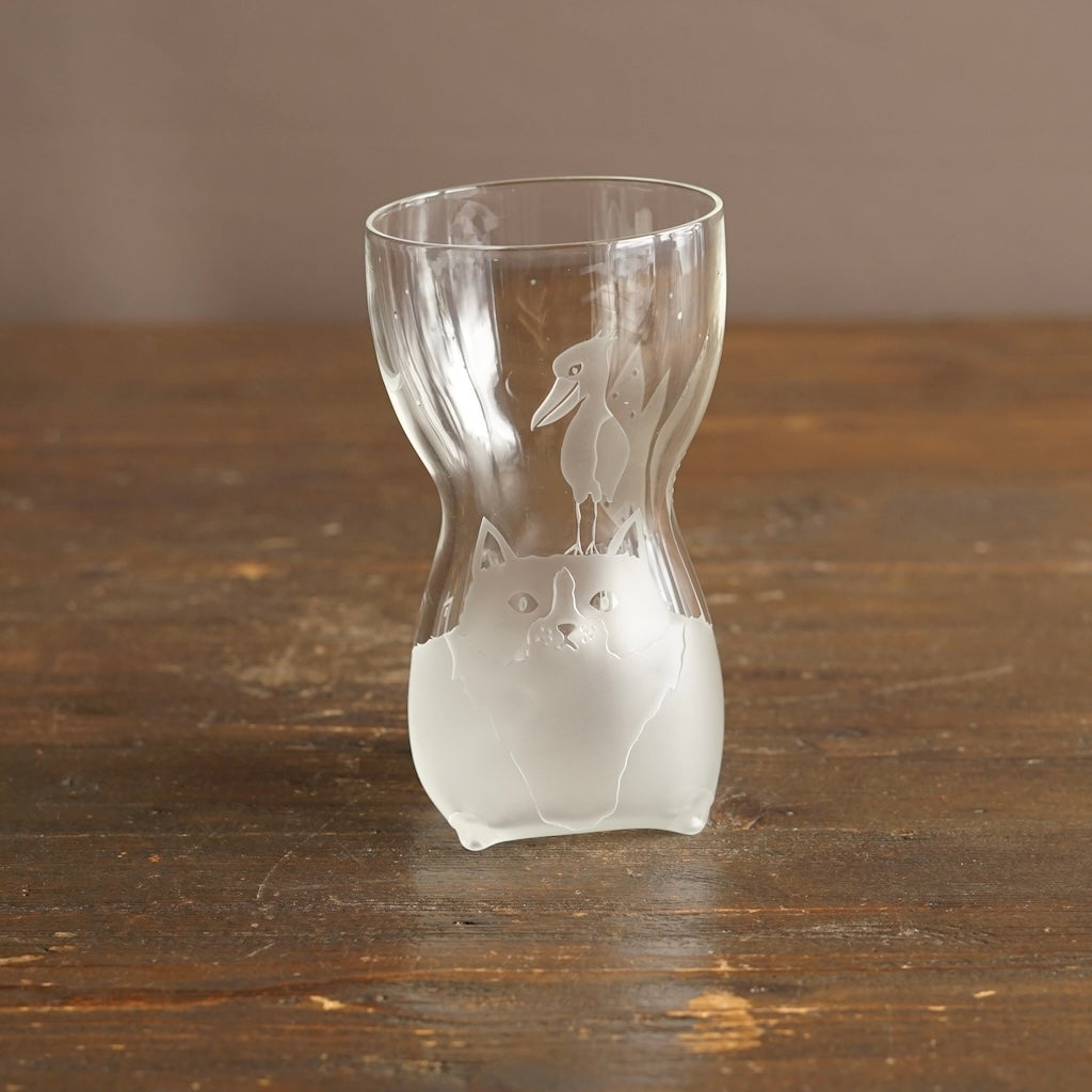 'Cat Walking' Tall Tumbler #UR9