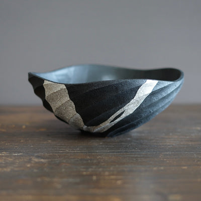 Twisted Silver Serving Bowl #OMT124B