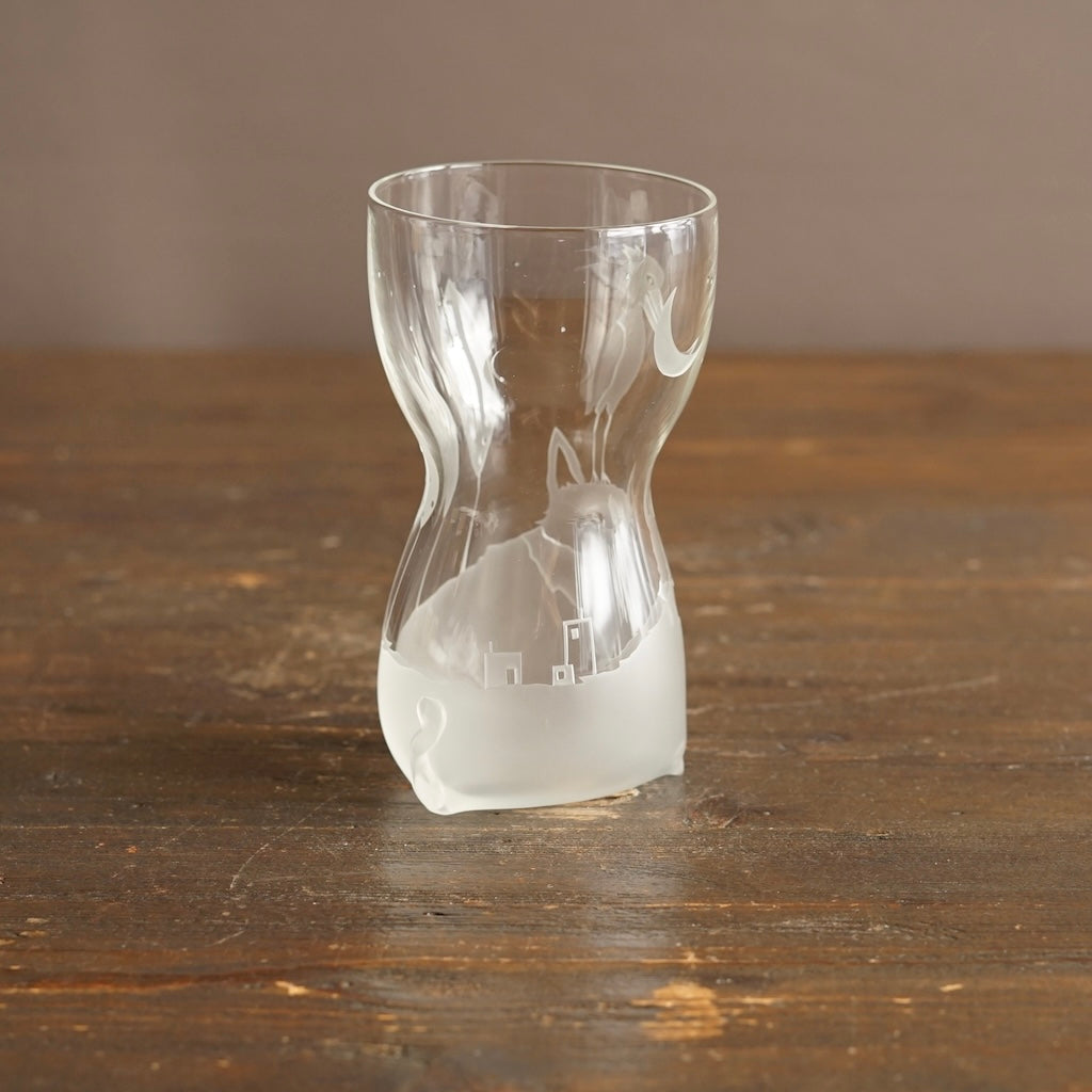 'Cat Walking' Tall Tumbler #UR9