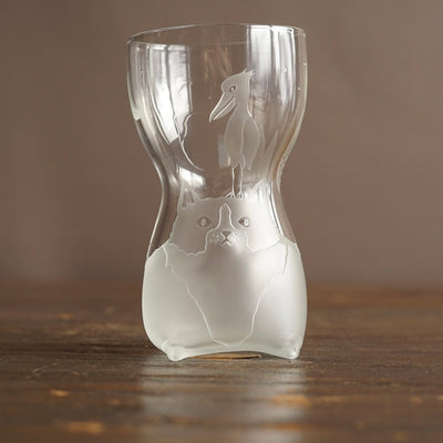 'Cat Walking' Tall Tumbler #UR9