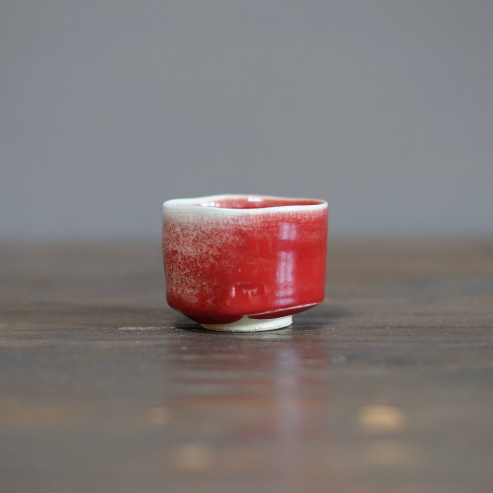 Red GUINOMI Sake Cup #SY633