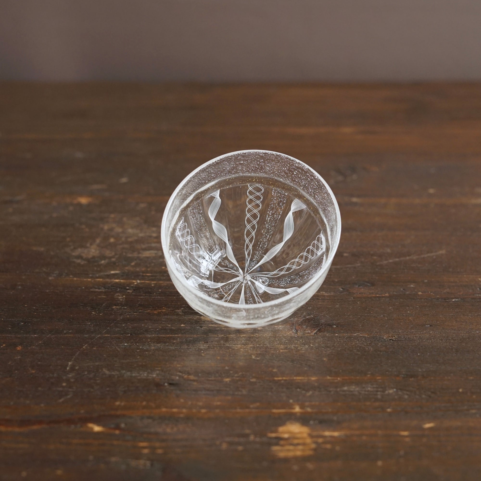 White Lace GUINOMI Sake Cup #NS38