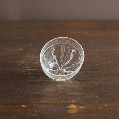 White Lace GUINOMI Sake Cup #NS38