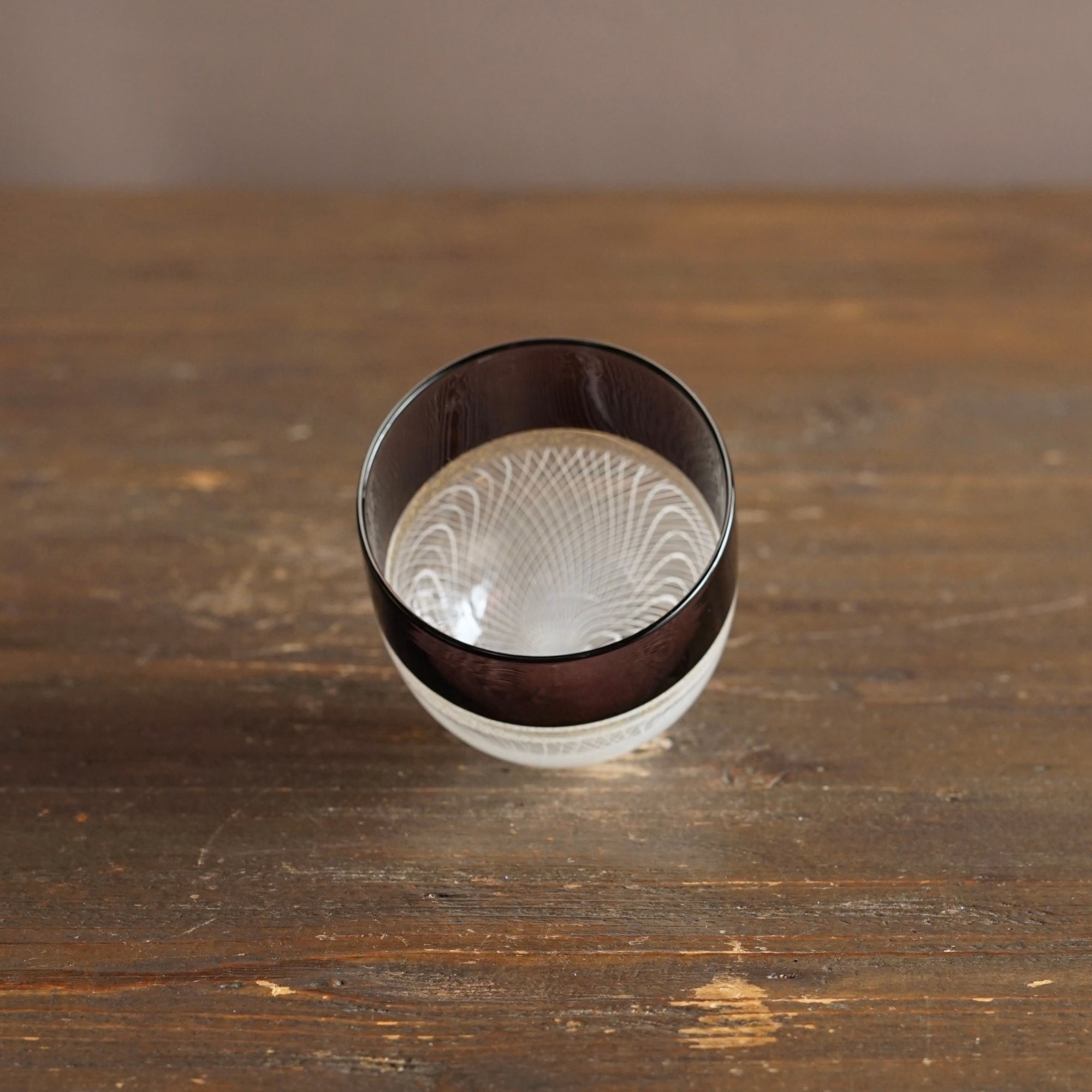 White Lace GUINOMI Sake Cup #NS41