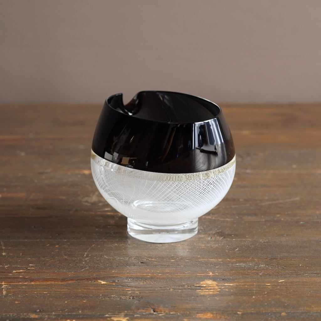 White Lace Reticello KATAKUCHI Sake Server #NS46