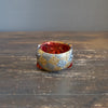 Half and Half Gilded Ruby GUINOMI Sake Cup #HT317