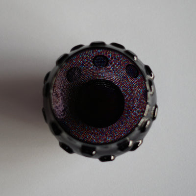 "RAHOTSU" Buddha's Curls Tea Ceremony Bowl #F1