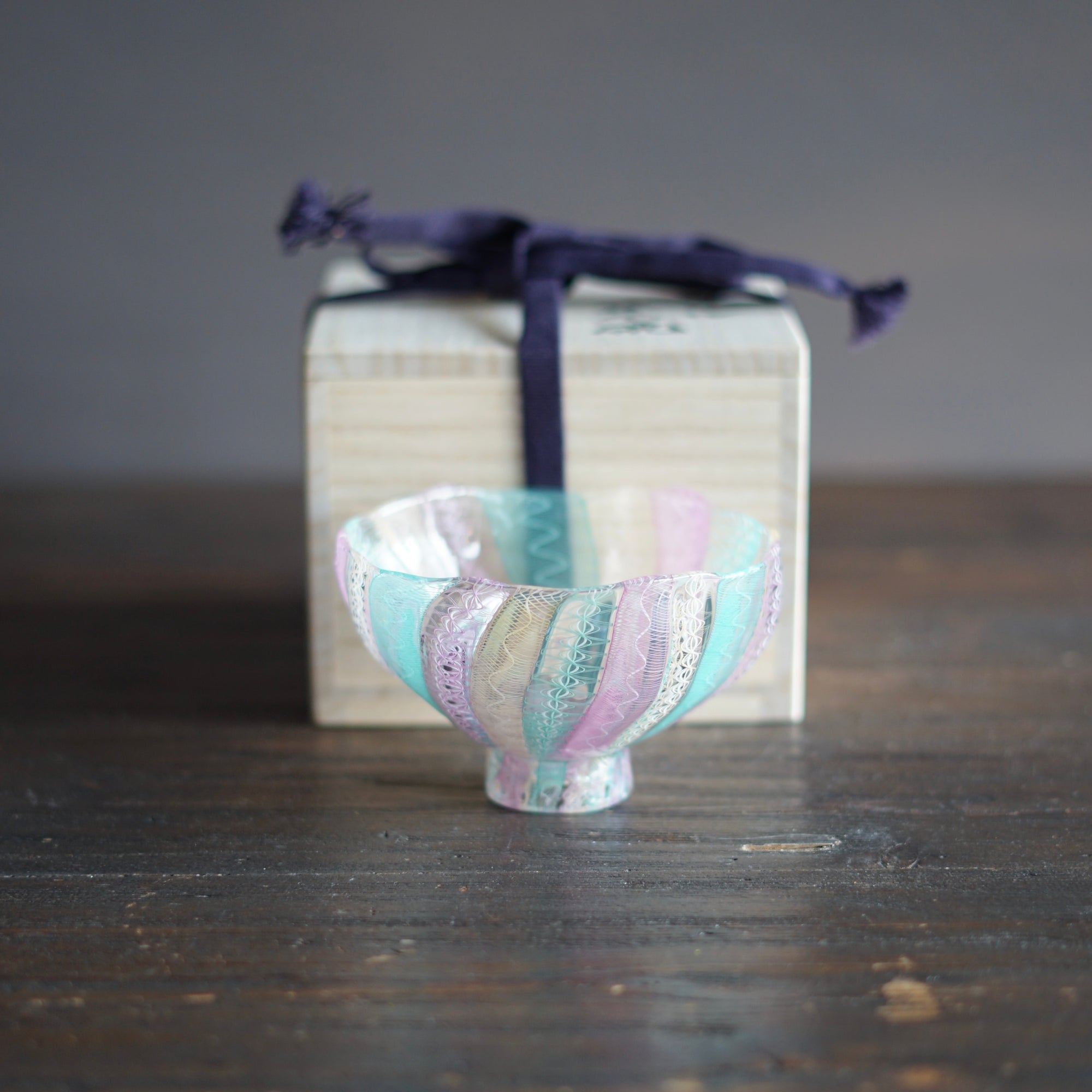 "Tricolore" Tea Ceremony Bowl #U2