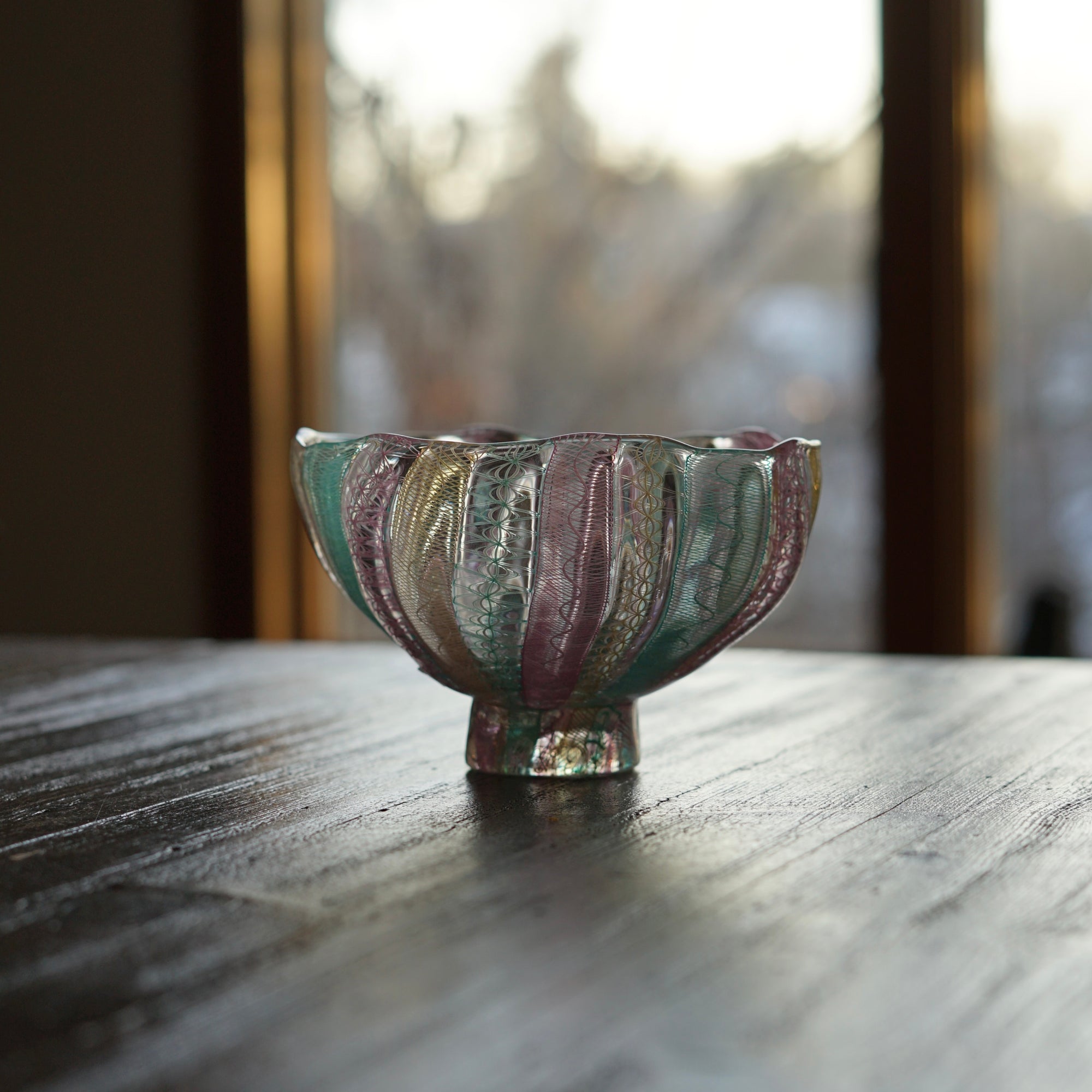 "Tricolore" Tea Ceremony Bowl #U2