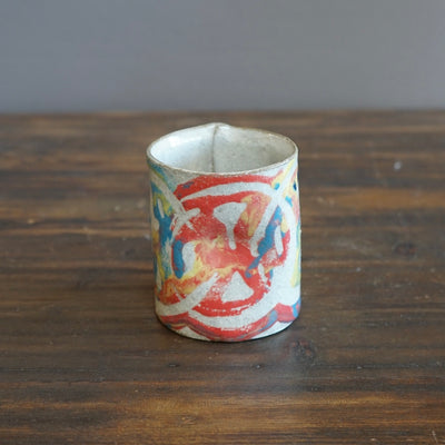 Rainbow YUNOMI Tea Cup #HT415D