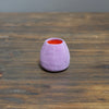 Lavender / Red Mini Dino Vase #JT371J