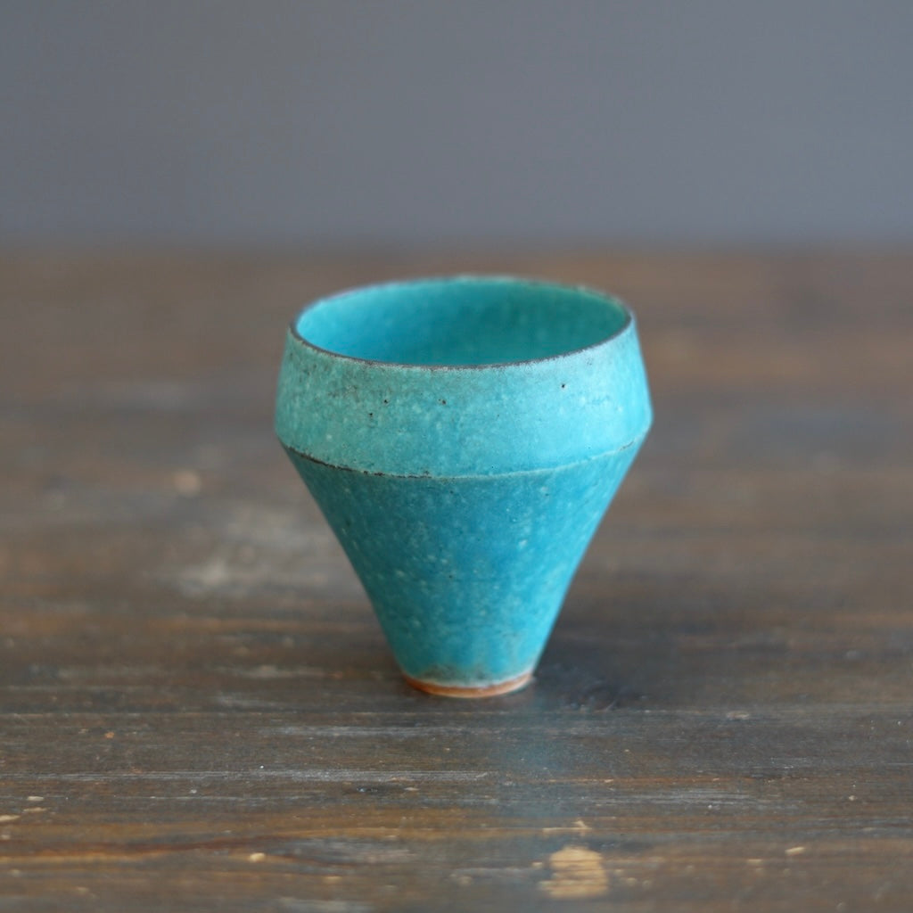 Small Blue Flower Vase #MS002