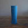 Dark Turquoise / Red Flower Vase #JT370A