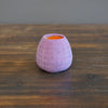 Mini Dino Vase Lavender / Orange #JT342