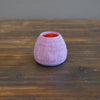 Mini Dino Vase Lavender / Red #JT341