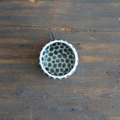 Black Dots GUINOMI Sake Cup #LK881F