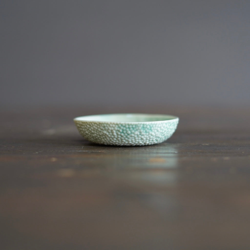 Turquoise Caviar Shallow Dish #LK864D