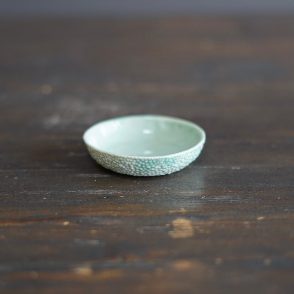 Turquoise Caviar Shallow Dish #LK864D