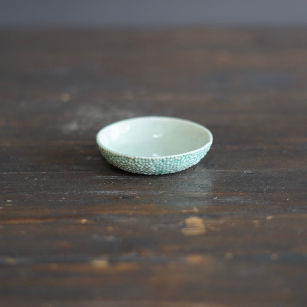 Turquoise Caviar Shallow Dish #LK864D