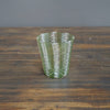 Green / White Lace Glass Tumbler #U1M