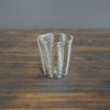 Green / White Lace Glass Tumbler #U1R