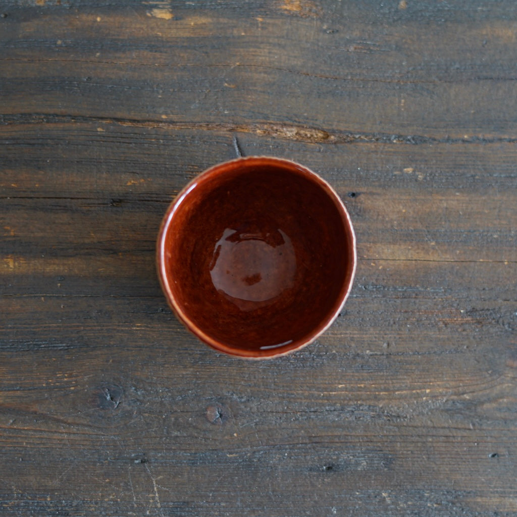 Brown Caviar Small Cup #LK853D