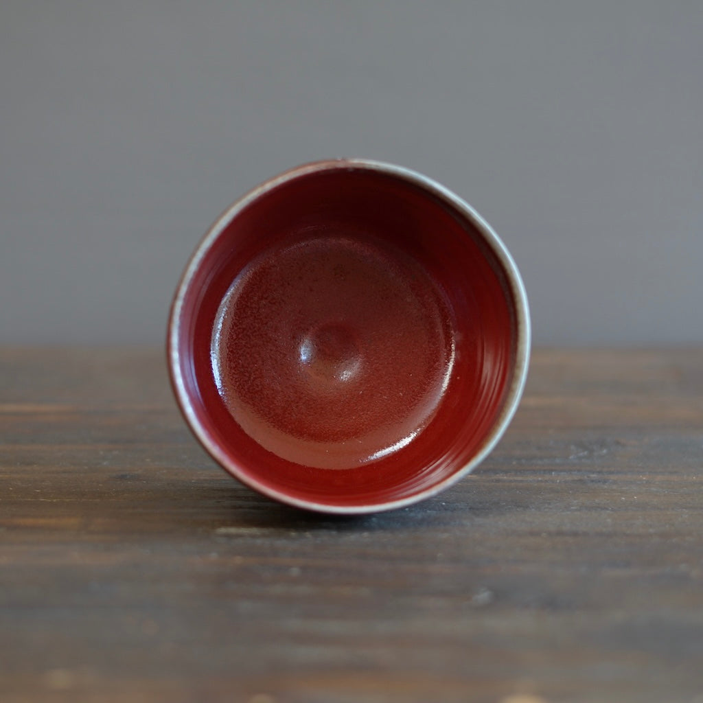 Red Tea Bowl #SY540