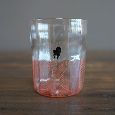 "Memories of Sumire" Lace Glass Tumbler #U2A