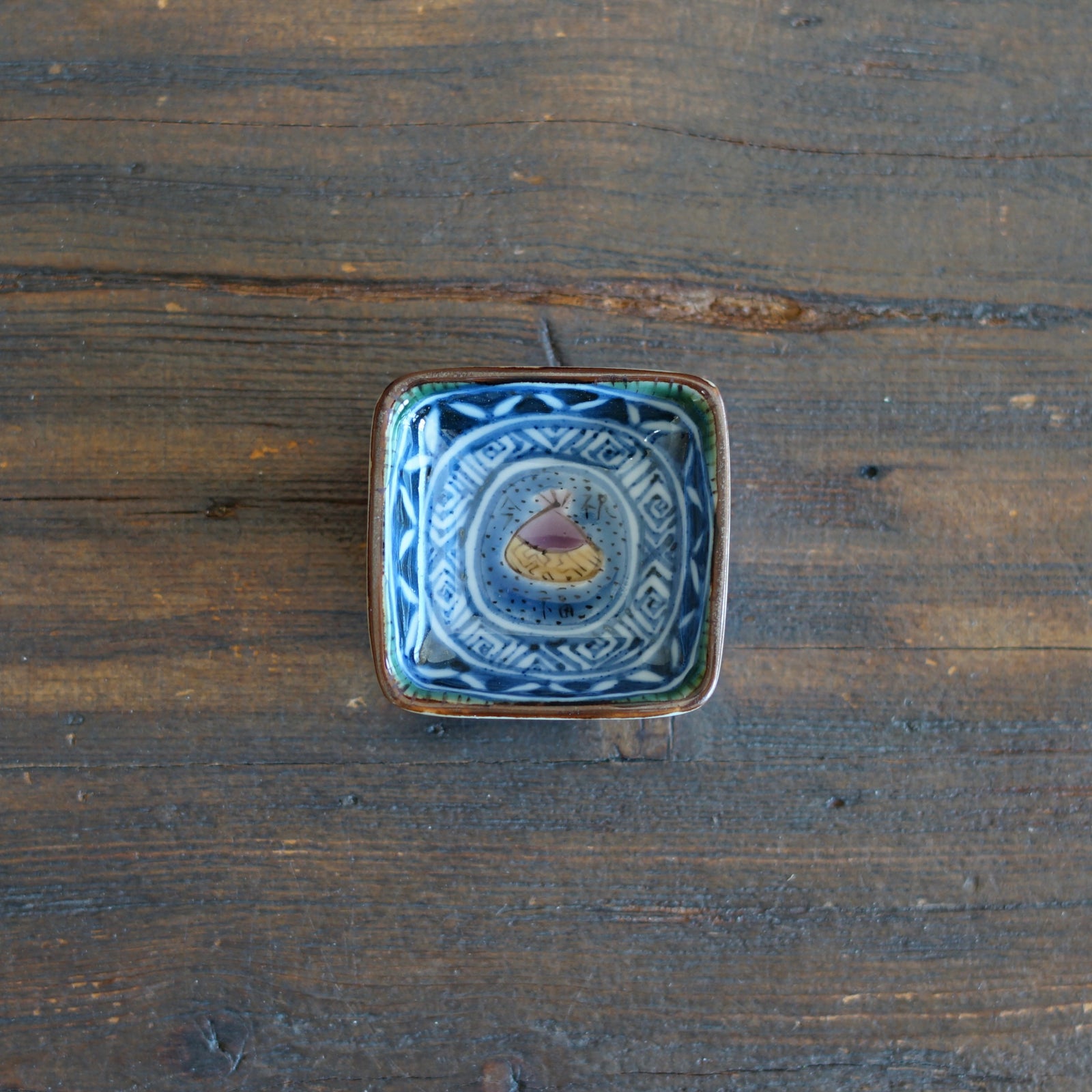 Roasted Chestnut Tiny Plate #KY77K