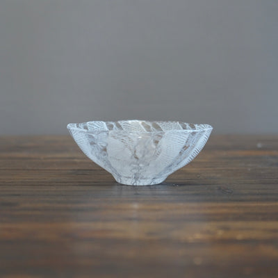 White Lace Glass Bowl #U4L