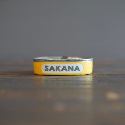 Yellow Sardine Mascot Tin #OKA8A