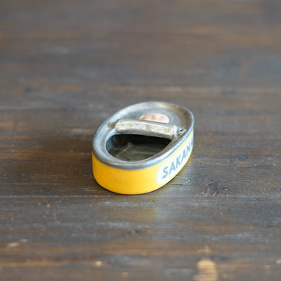 Yellow Sardine Mascot Tin #OKA8A