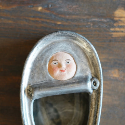 Yellow Sardine Mascot Tin #OKA8A