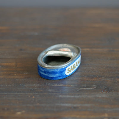 Blue Sardine Mascot Tin #OKA8C